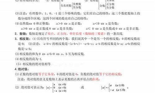 初中数学知识点总结完美打印版(初中数学知识点总结)