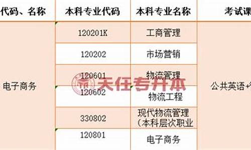 电子商务专业升本科可以选什么专业(电子商务专业大学)